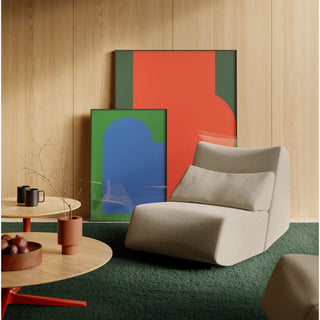 Absent Sessel - Loungesessel - Prostoria - Sessel + Hocker - Contour 67033