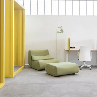 Absent Sessel - Loungesessel - Prostoria - Sessel + Hocker - Contour 67033
