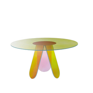 Shimmer Tisch Rund - Esstisch - Glas Italia - Ø95 -