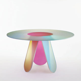 Shimmer Tisch Rund - Esstisch - Glas Italia - Ø95 -