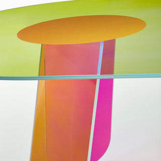Shimmer Tisch Rund - Esstisch - Glas Italia - Ø95 -