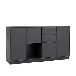 Couple Sideboard Selection - Sideboard - Montana Furniture - Anthracite - Gestell Schwarz
