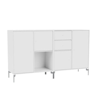Couple Sideboard Selection - Sideboard - Montana Furniture - NewWhite - Gestell Chrom