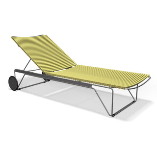 Click Sonnenliege - outdoor Sonnenliege - Houe - Lemon Zest - ohne Kissen