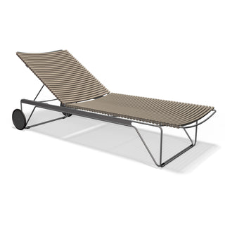 Click Sonnenliege - outdoor Sonnenliege - Houe - Beige - ohne Kissen