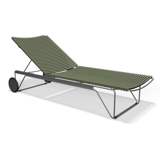 Click Sonnenliege - outdoor Sonnenliege - Houe - Olive Green - ohne Kissen