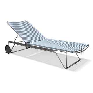 Click Sonnenliege - outdoor Sonnenliege - Houe - Dusty Light Blue - ohne Kissen