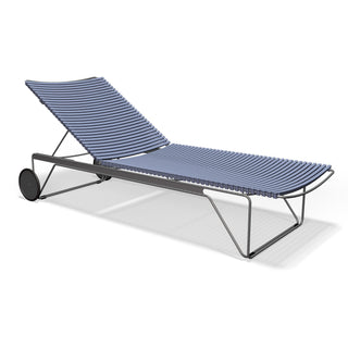 Click Sonnenliege - outdoor Sonnenliege - Houe - Pigeon Blue - ohne Kissen