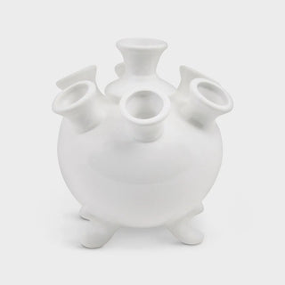 Tulip White Vase - Vase - &K - Small -