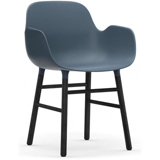 Normann Copenhagen Armlehnstuhl | Form - Stuhl - Normann Copenhagen - Eiche - Weiß