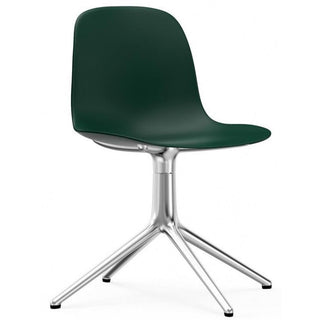 Normann Copenhagen Drehstuhl | Form Drehstuhl 4L - Stuhl - Normann Copenhagen - Grün - Alu