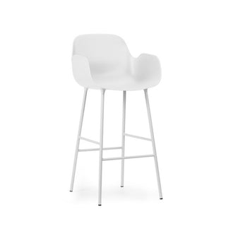 Normann Copenhagen Barhocker | Form Armchair - Barhocker - Normann Copenhagen - ohne Polsterung - White