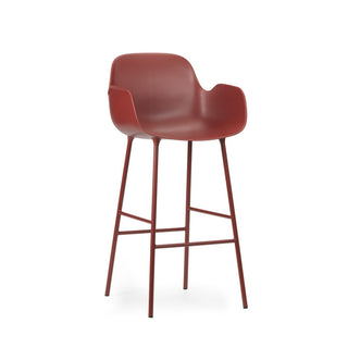Normann Copenhagen Barhocker | Form Armchair - Barhocker - Normann Copenhagen - ohne Polsterung - Petrol