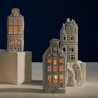 Kanal-Haus Teelicht - Teelicht - &K - 3er Set -