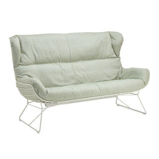 Leyasol Wingback Outdoor Sofa - Outdoor Sofa - FreiFrau - Gestell: weiß | Bezug: Bud (Lopi) -