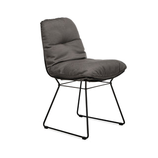 Leyasol Outdoor Stuhl - Outdoor Stuhl - FreiFrau - Lopi "Shadow" / Metall schwarz -