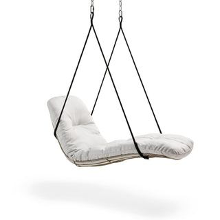 Leyasol Liege Schaukel - Outdoor Schaukel - FreiFrau - Antique (Lopi) | Gestell: Beigegrau -