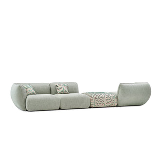Mia Sofa - Sofa - FreiFrau - Konfiguration 3 - Stoff: Safire 006 -