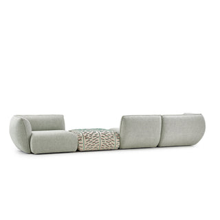 Mia Sofa - Sofa - FreiFrau - Konfiguration 3 - Stoff: Safire 006 -