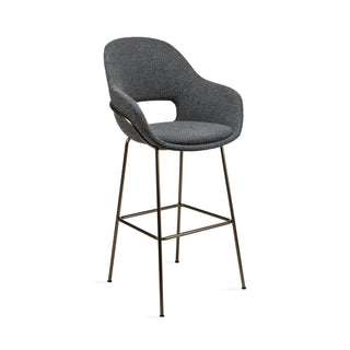 Theia High Barhocker - Barhocker - FreiFrau - Stoff Safire -