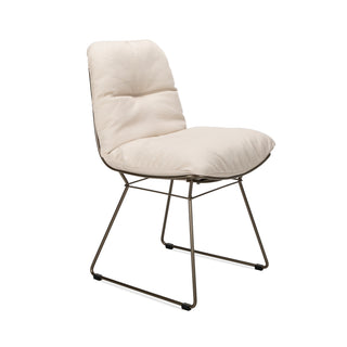 Leyasol Outdoor Stuhl - Outdoor Stuhl - FreiFrau - Lopi "Marble" / Metall schwarz -