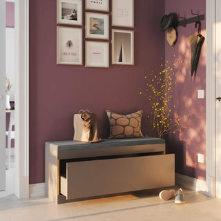 Flai Schuhbank - Garderobe - Müller Small Living - Offen - Weiß