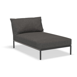 Level 2 Outdoor Sofa - Outdoor Sofa - Houe - Chaise Longue - Dark Grey