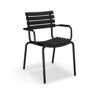 ReClips Gartenstuhl - Outdoor Stuhl - Houe - Black - in Gestellfarbe