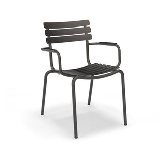 Alua Gartenstuhl - Outdoor Stuhl - Houe - mit Armlehnen - Black