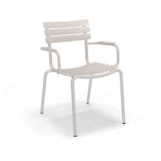 Alua Gartenstuhl - Outdoor Stuhl - Houe - mit Armlehnen - White