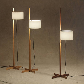 TMM Stehlampe - Stehlampe - Santa Cole - Buche - Weiss