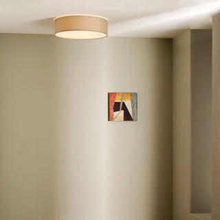 Cambria Deckenlampe - Deckenlampe - Astro - Weißer Stoff - Ø38cn