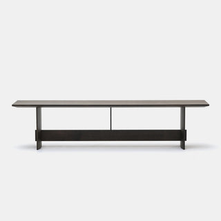 A-B01 Bank Ausstellungsstück - Abverkauf - Abverkauf - Eiche geräuchert - L150cm