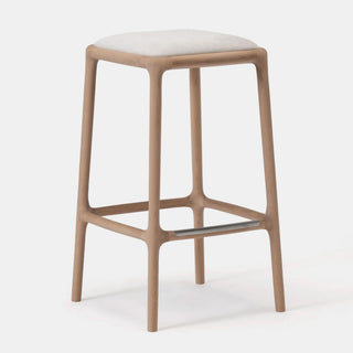NF-BS01 Barhocker - Barhocker - Karimoku Case - Eiche natur | Stoff: Maple 102 -