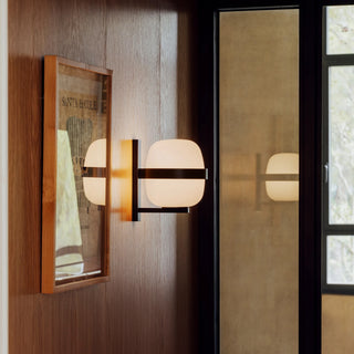 Santa Cole Wandlampe | Wally Cestita - Wandlampe - Santa Cole - Schwarz -