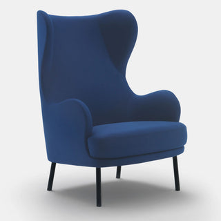 Brigitte High Loungesessel - Loungesessel - Arflex - Samt - Mistral -