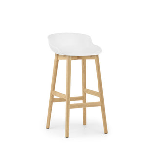 Normann Copenhagen Barhocker | Hygge - Barhocker - Normann Copenhagen - ohne Polsterung - Eiche - Weiss