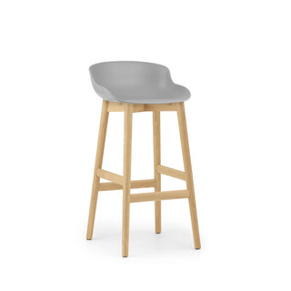 Normann Copenhagen Barhocker | Hygge - Barhocker - Normann Copenhagen - ohne Polsterung - Eiche - Grau