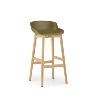 Normann Copenhagen Barhocker | Hygge - Barhocker - Normann Copenhagen - ohne Polsterung - Eiche - Olive