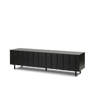 Normann Copenhagen Sideboard | Rib Low - Sideboard - Normann Copenhagen - Eiche schwarz -