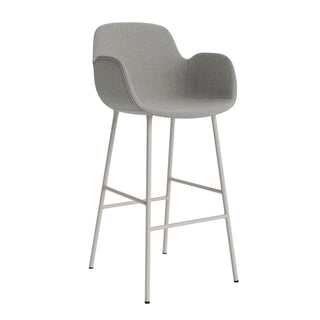 Normann Copenhagen Barhocker | Form Armchair - Barhocker - Normann Copenhagen - Polsterung - Remix_133 - Warm Grey