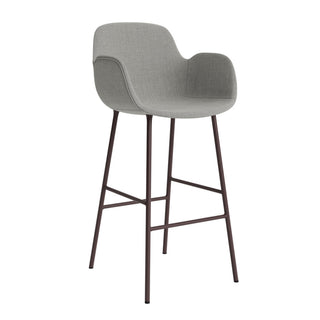 Normann Copenhagen Barhocker | Form Armchair - Barhocker - Normann Copenhagen - Polsterung - Remix_133 - Brown