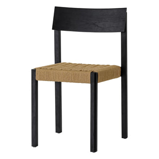 Mauro Geflecht Stuhl - Stuhl - Audo Copenhagen - Schwarz -