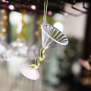 Cocktail Ornament - Vase - &K - Gelb -