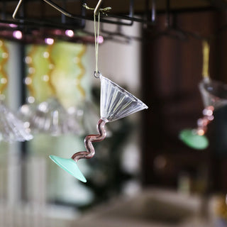 Cocktail Ornament - Vase - &K - Gelb -