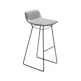 Amelie Barhocker Low - Barhocker - FreiFrau - Leder Adora | Drahtgestell -
