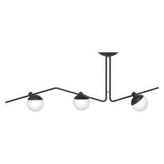 Grupa Deckenlampe | Baluna Chandelier 3 - Deckenlampe - Grupa - Schwarz -