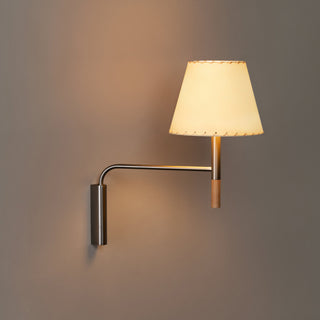 Santa Cole Wandlampe | BC3 - Wandlampe - Santa Cole - Gestepptes beiges Pergament -
