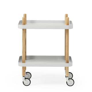 Normann Copenhagen Barwagen | Block eckig - Barwagen - Normann Copenhagen - Esche / Grau -