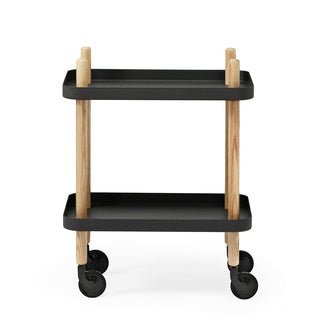 Normann Copenhagen Barwagen | Block eckig - Barwagen - Normann Copenhagen - Esche / Schwarz -